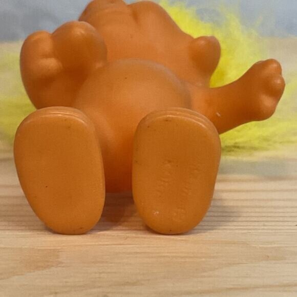 Blue Eye Yellow Hair Troll Doll Football Toy Action Figure 2.5" - Picture 3 of 3